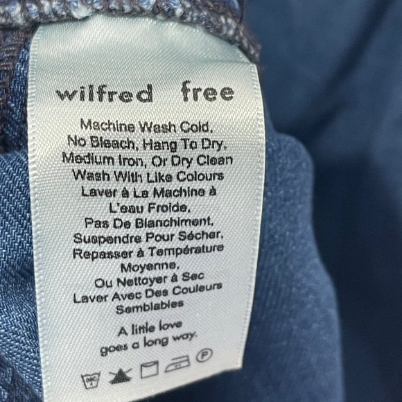 Aritzia Wilfred Free Beatriz Romper Chambray Size Medium - Picture 7 of 8